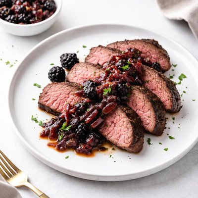 Image of Blackberry and Onion Relish Used with Tri Tip Recipe Rz 16463