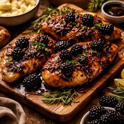Image of Blackberry Balsamic Chicken