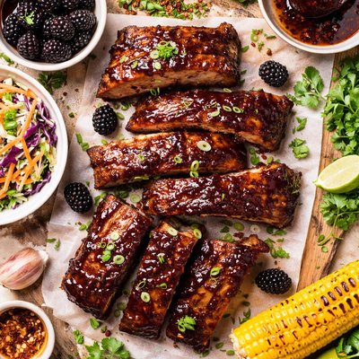 Image of Blackberry Bbq Ribs