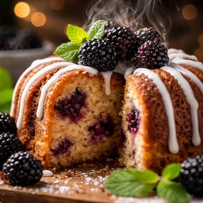 Image of Blackberry Bunt Cake