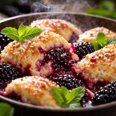 Image of Blackberry Dumplings