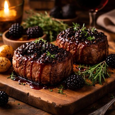 Image of Blackberry Herb Filet Mignon