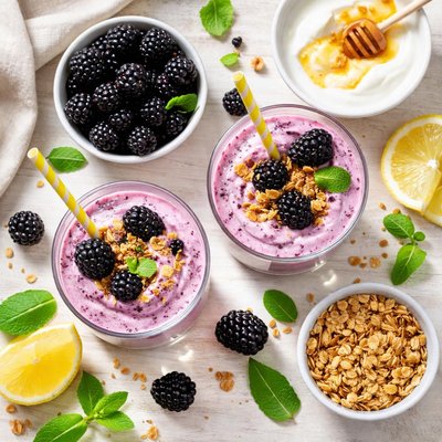 Image of Blackberry Lassi