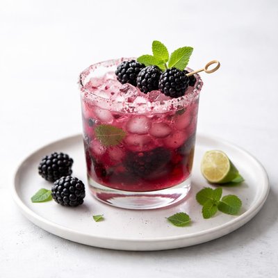 Image of Blackberry Mint Margarita