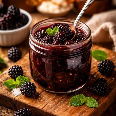 Image of Blackberry Sauce for Desserts