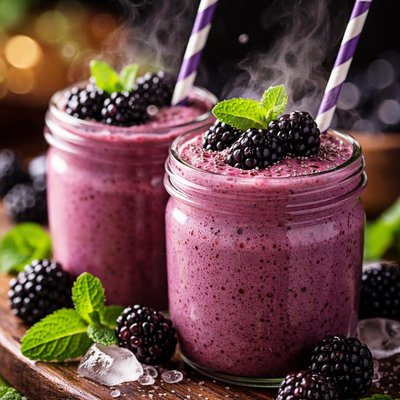 Image of Blackberry Smoothies