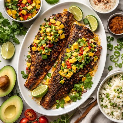 Image of Blackened Cajun Trout