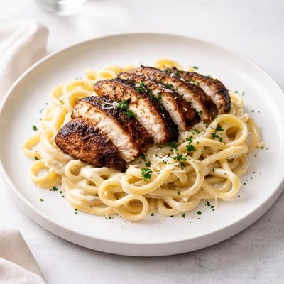 Image of Blackened Chicken Alfredo