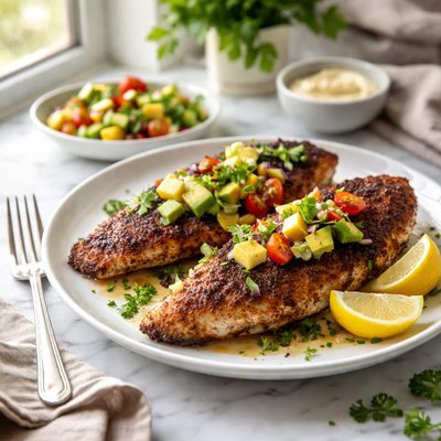 Image of Blackened Redfish