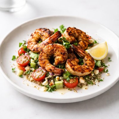 Image of Camarones a la Parrilla Bajos en Grasa