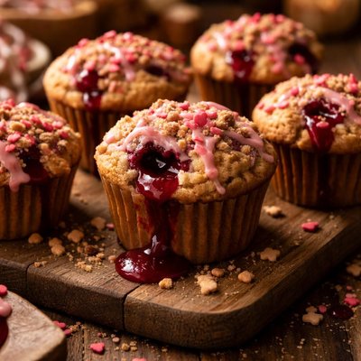 Image of Bleeding Heart Muffins