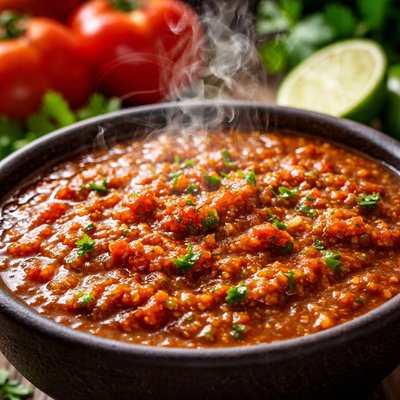 Image of Blended Salsa Typical Restaurant Style