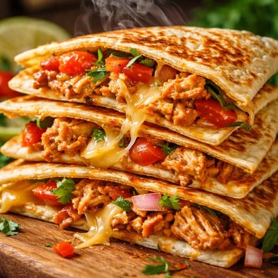 Image of Blender Chicken Quesadillas