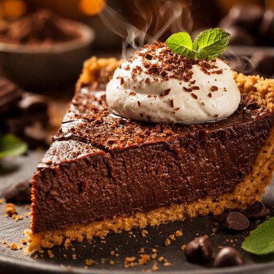 Image of Blender Chocolate Fudge Pie