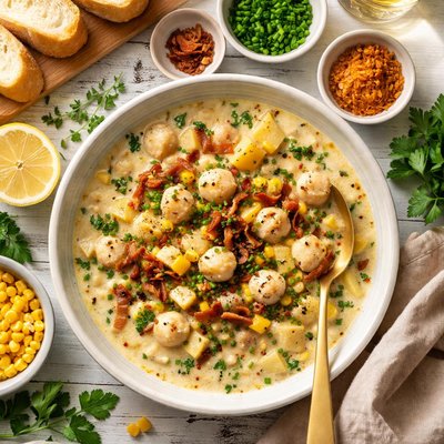 Image of Block Island Scallop Stew