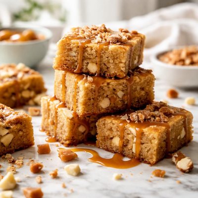 Image of Blond Toffee Brownies