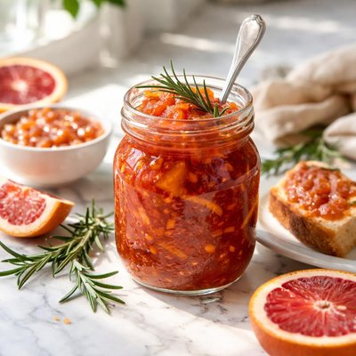 Image of Blood Orange Marmalade with Rosemary