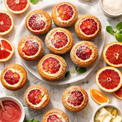Image of Blood Orange Muffins