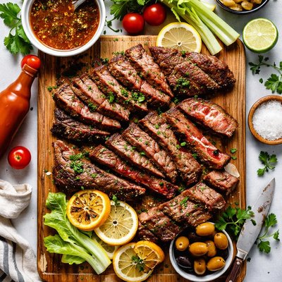 Image of Bloody Mary Marinated Steak