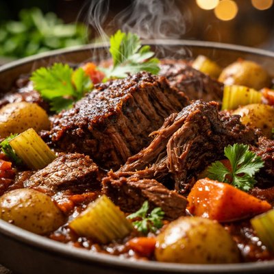 Image of Bloody Mary Pot Roast Dinner