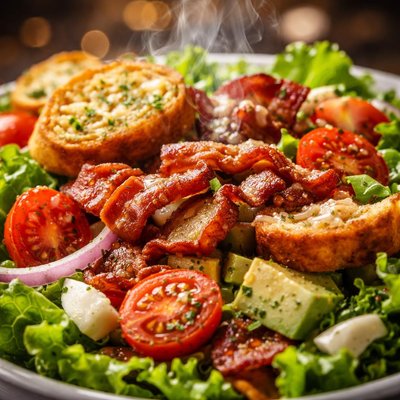 Image of Blt Salad with Crostini