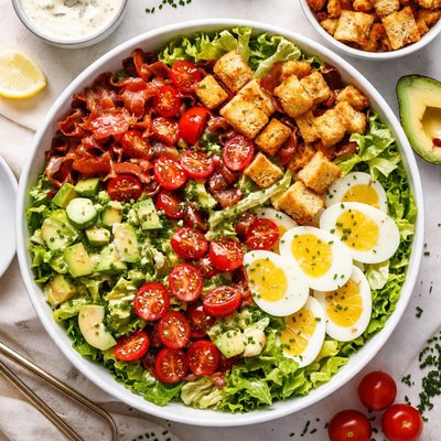 Image of Blt Salad with Garlic Croutons