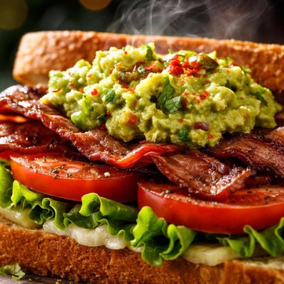 Image of Blt with Spicy Guacamole