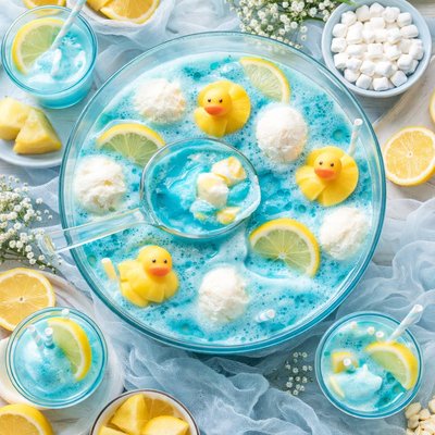 Image of Blue Baby Shower Punch