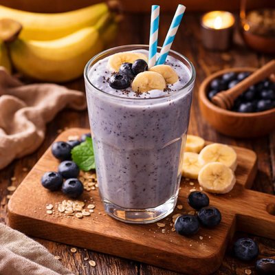 Image of Blue Banana Smoothie