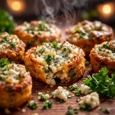Image of Blue Cheese and Herb Bites