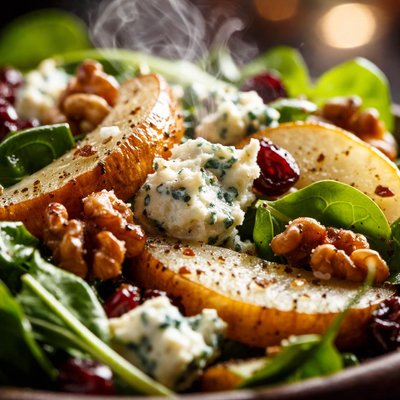 Image of Blue Cheese and Nutty Pear Salad