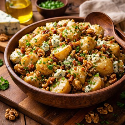 Image of Blue Cheese and Walnut Potato Salad