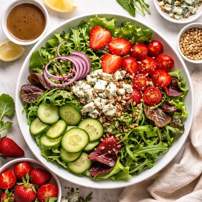 Image of Vegan Blue Cheese and Walnut Salad