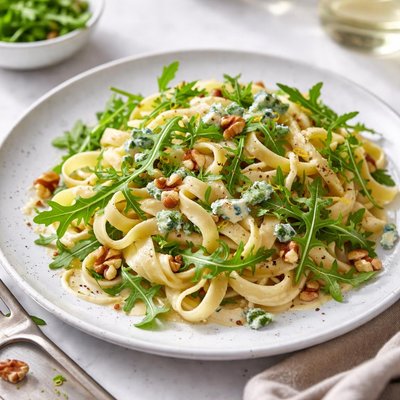 Image of Blue Cheese Arugula Rocket Tagliatelle