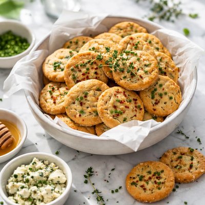 Image of Blue Cheese Cocktail Crackers