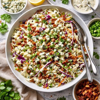 Image of Blue Cheese Coleslaw Salad