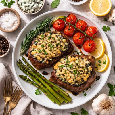 Image of Blue Cheese Crusted Filet Mignon