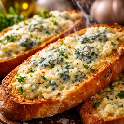 Image of Blue Cheese Garlic Bread