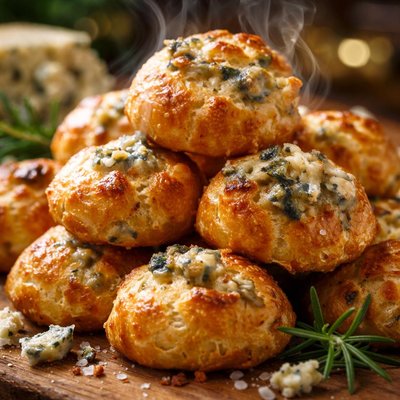 Image of Blue Cheese Gougeres