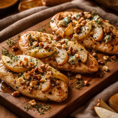 Image of Blue Cheese Pear Chicken