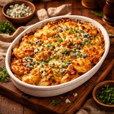 Image of Blue Cheese Potatoes Delmonico