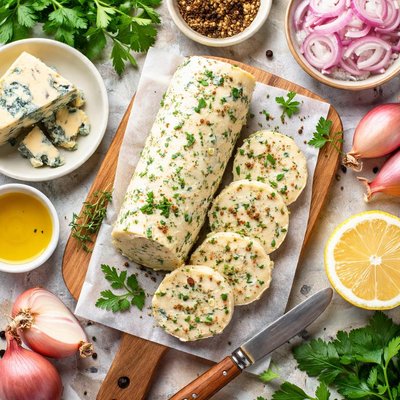 Image of Blue Cheese Shallot Butter