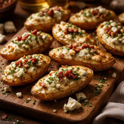 Image of Blue Cheese Stuffed Fingerling Potatoes