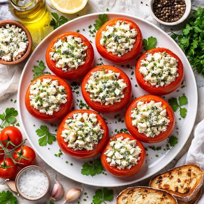 Image of Blue Cheese Stuffed Tomatoes