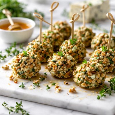 Image of Blue Cheese Vodka Balls Finger Food