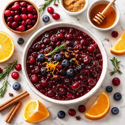 Image of Blue Cranberry Sauce