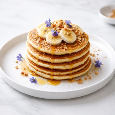 Image of Blue Heaven Banana Pancakes