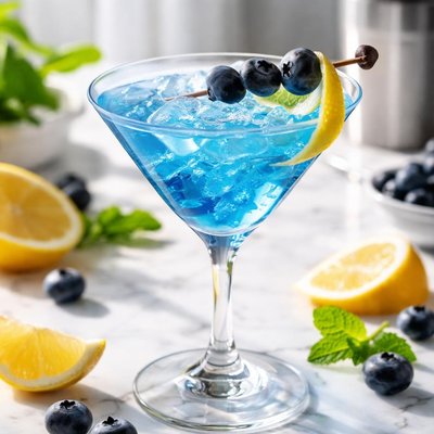 Image of Blue Ice Martini