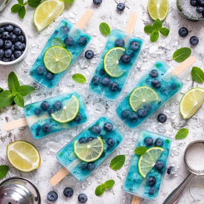 Image of Blue Martini Ice Pops