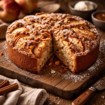 Image of Blue Ribbon Apple Cake